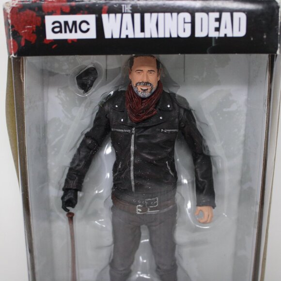Negan The Walking Dead 7" Action Figure w/ Lucille AMC TV Series NEW Damaged Box - Picture 3 of 10